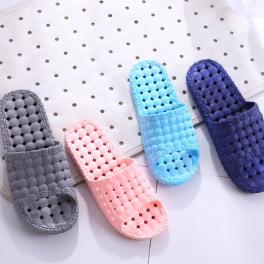Shower Shoes Quick Drying Non-slip Slippers Women Men Shower Sandals With Drain Holes House Bathroom Slides