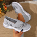 Women's Lightweight Durable Knit Sneakers Microfiber Breathable Spring Summer Outdoor Daily Commute Casual Walking Shoes