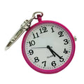 Large Dial Quartz Pocket Watches Luminous Dots Keyring Chest Watches Quartz Movement Minimalist Design Digital Hanging Watches