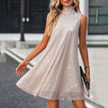 Dresses For Women 2024 Casual Ladies V Neck Suspender Elegant Sequin Dress Vestidos De Fiesta