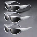 Three-Pair Set Fashionable Street Style Sunglasses Unisex Daily Wear Suitable for Shopping and Dates Ideal for All Seasons