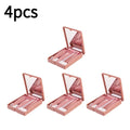 Brushes Small Complete Function Cosmetic Brushes Kit With Case And Mirror 5pcs Travel Size Makeup Brushes Set Mini Makeup