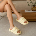 1/2Pairs Soft Bottom Slippers for Women Home Bathroom Home Bath Non-slip Couple Summer Sandals for Men Summer Beach Wear