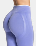 Teveo Speckled Sculpt Scrunch Leggings Seamless Women Soft Workout Tights Fitness Outfits Yoga Pants Gym Wear