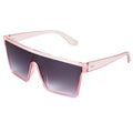 Extra large sunglasses for men and women, flat top square fashionable sunshade hat UV400
