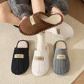 Cozy Women's Fuzzy House Slippers, Plush Lined Winter Indoor Shoes with Non-Slip Sole, Warm Comfy Home Footwear for Fall Winter