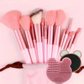Makeup set kit 33pcs beauty set makeup kit large and small beauty sponges for flawless makeup application and removal of makeup full set