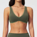Fitness Bra Workout Tops Gym Underwear Cycling Running Sports Bras Sexy Athletic Sport Bra Women Backless Gym Bra Yoga Crop Top