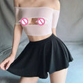 Summer Women's Skirts Sexy Mini Pleated Skirts Sexy Club Outfits for Women Girl Korea Black  Y2k A-line Stretchy Skirt