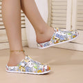 Women's Fashion Covered-Toe Shoes Cute Cartoon Animal Patterns Thickened Soft Sole for Slip Resistance and Wear Resistance Light