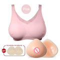 LERVANLA Silicone Fake Chest Underwear Small Chest Display Large Chest Pad Female Anchor Specific Super Large Chest Artifact