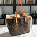 2026 New Women's Bag Tote Bag Simple Fashionable Single Shoulder Bag High-end Large Capacity Shopping Bag