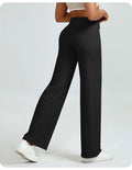 Yoga Pants for Women High Waisted Straight Leg Yoga Pants for Women, Naked Feeling Butt Lifting Loose Fit Workout Trousers, Slimming Gym Pants