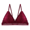 Sexy Floral Lace Bra Top For Women Push Up Female Lingerie breathable Bralette Removable Pad Thin Fashion New Wireless Bras