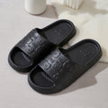 Couple Printting Cute Bear Women Slippers Summer Indoor Soft Cartoon Sandals Bathroom Anti-slip Outdoor Comfy Men Leisure Shoes