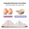 Women's Breast Enlargement Pad LERVANLA Women's Silicone Fake Boobs Form Underwear 2-In-1 Fake Breasts With Bra For Breast Enlargement Pad Chest Becomes Big