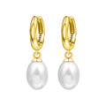 Original 2026 S925 Sterling Silver Zircon 18K Gold Lining Vintage Hoop Earrings for Women Birthday Party Wedding Gift Jewellery