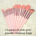 13pcs Beauty and Makeup Set Including Makeup Brush Makeup Tool Combination Suitable for Makeup