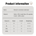 Women's Lingerie 3pcs/Set Plus-Size Women's Modal Panties Lady Comfortable Soft Breathable Elastic Underwear Female Lingerie Underpants