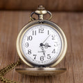 Quartz Pocket Watches Vintage Maple Leaf Pocket Watches Pendant Necklace Chain Fob Watches for Mens Womens