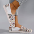 Spring new women's sports shoes, fashionable, breathable, lightweight, non-slip, wear-resistant, casual sports shoes, flat shoes