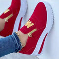 Women Flats Platform Shoes Women Elegant Shoes Woman Autumn Casual Zipper Sneakers Shoes Women Lightweight Shoes