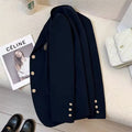 Spring Fashion New Women's Elegant High-end Suit Jacket with Lapel and Student Design Sense, Versatile Long Sleeved Jacket