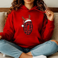 Personalised Santa Family Christmas Hoodie Harajuku Hip Hop Pullover Sweatshirt Santa Alphabet Sportswear Fashion Trends  Trend