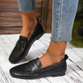 Spring and Autumn Hot Selling Round Head Comfortable Flat Bottom Single Shoes Fashion New Anti Slip Casual Women's Shoes