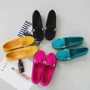 new Women Shoes 2024 Spring Autumn Zapatos Mujer Women Casual Flat Shoes Slips Round Toe Denim Flat Loafer Plus Size Jeans Shoes