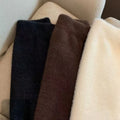 Imitation Mink Fur Mini Skirt Sexy Slim Elastic Waist Basics Hotsweet All-Match Skirt Women Winter Sweet Casual Knit Short Skirt