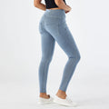 Muyafei Women’s High Waist Stretch Denim Jeans Pull On Skinny Jeans Elastic Waist Tummy Control Soft Slim Fit Casual Pants