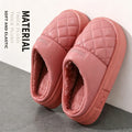 Anti Slip House Slippers for Elderly Men Women Winter Warm Plush Thick Sole Indoor Shoes Senior Safety Cotton Footwear Gifts