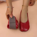 2026 New Women's Split-Toe Tabi Flats, Soft Leather Slip-On Ballet Shoes, Comfortable Casual Daily Wear Flat Shoes for Ladies