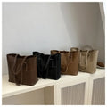 High-quality Leather Large-capacity Commuter Tote Paris New High-level Sense of Fashion Trend Leather Women's Bags Large Bags