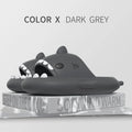 Couples Shark Slippers Women Cartoon Sandals Fashion Men Flip Flops Indoors Bathroom Cute Summer Outdoor Beach Slides Shoes