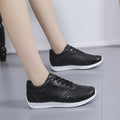 2024 Spring Summer Little White Shoes Female Black Flat Leather Sneakers Loafers Women Casual Shoe Zapatillas Mujer Chaussure