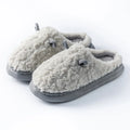 Women's Slippers House Women's Winter Slippers - Plush Fleece-Lined House Shoes, Warm Indoor/Outdoor Cotton Slippers with Non-Slip Sole
