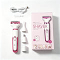 Women Painless Trimmer 4 in 1 Lady Body Electric Trimmer Eyebrow Nose Women Facial Shaver Armpit Painless Female Trimming Tools For The Bikini Area