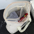New Portable Handbag Mesh Large Capacity Bath Bag Shopping Tote Beach