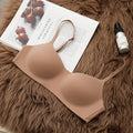 2024 Polyester Wireless Underwear Comfort Soft Seamless Women'S Bra Beauty Back Support Lingerie Push Up Underwear Female