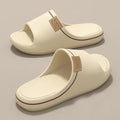 Women's Home Slippers Outdoor Couple's Sandals Non-Slip Beach Slides Soft Sole Indoor Bathroom Slippers For Men Women Flat Shoes