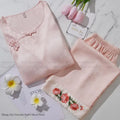 New Chinese Style Female Pajamas Sleepwear Elegant O-Neck Jacquard Trouser Suits Pijamas Loungewear Loose Silk Satin Homewear