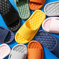 Summer Women Fashion Light Home Slippers Men Indoor Soft Solid Color Sandals Couples Concise Bathroom Flip Flops New House Shoes