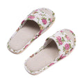 Fashion Floral Slippers Women Casual Comfortable Indoor Home Flat Shoes Anti Slip Sandals Spring Autumn September Essential
