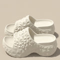 Women's Chunky Platform Slippers Summer Comfort Soft Thick Bottom Slides Woman for Sandals New Open Toe Non-slip Beach Shoes