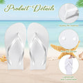 6-30Pairs Flip Flops for Wedding Guests Wedding Sandals Slippers Woman Men Wedding Favors Gifts Sign Bridesmaid Beach Hen Party