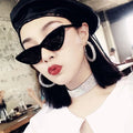 3/4PCS Unisex Cat Eye Round Square Plastic Frame Fashion Sunglasses for Outdoor Travel Hiking Sun Glasses for Men Women