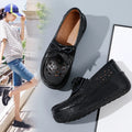 Summer Woman's Casual Shoes Flats Leather Slip-on Ladies Platform Hollow Loafers Breathable Female Moccasins Chaussures Femme