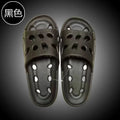 Unisex EVA Drainage Slides, Quick-Drying Non-slip Bathroom Slippers, Hollow Out Summer Indoor & Outdoor Beach Shoes